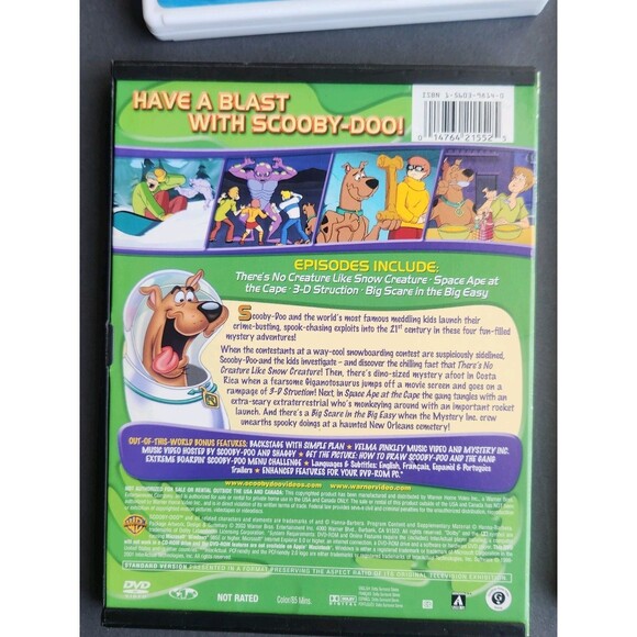 Scooby-doo Lot of 4 DVDS Monster Matinee/Arabian Nights/Pirates Ahoy/Space Ape - Picture 10 of 11